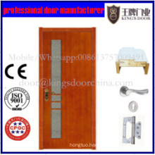 Modern Unique Chinese Interior Cheap Solid Wood Door